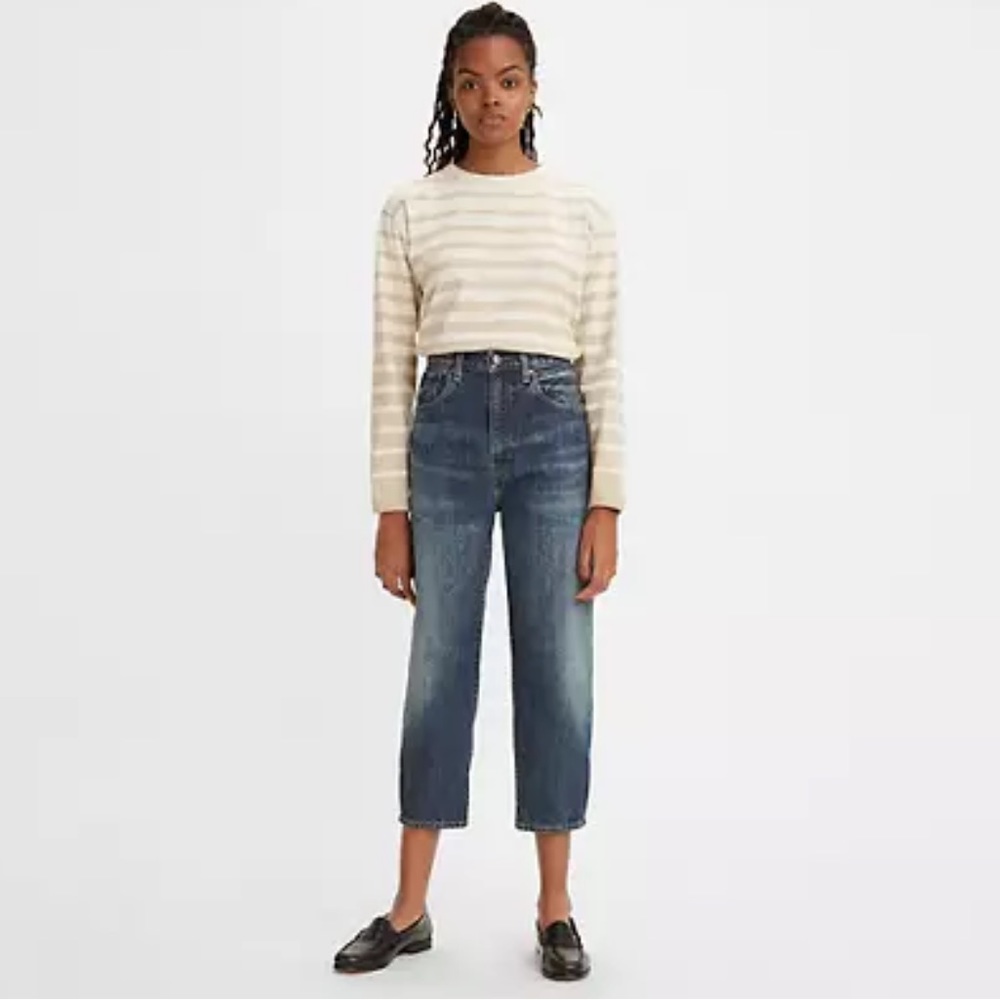 LIKE NEW Levi’s MADE IN JAPAN BARREL WOMEN'S JEANS 25